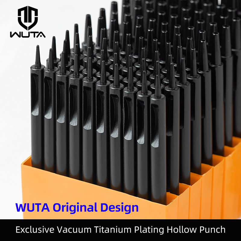 Leatherwork Hole Punch - WUTA 1-10 sztuk zestaw dziurkaczy do