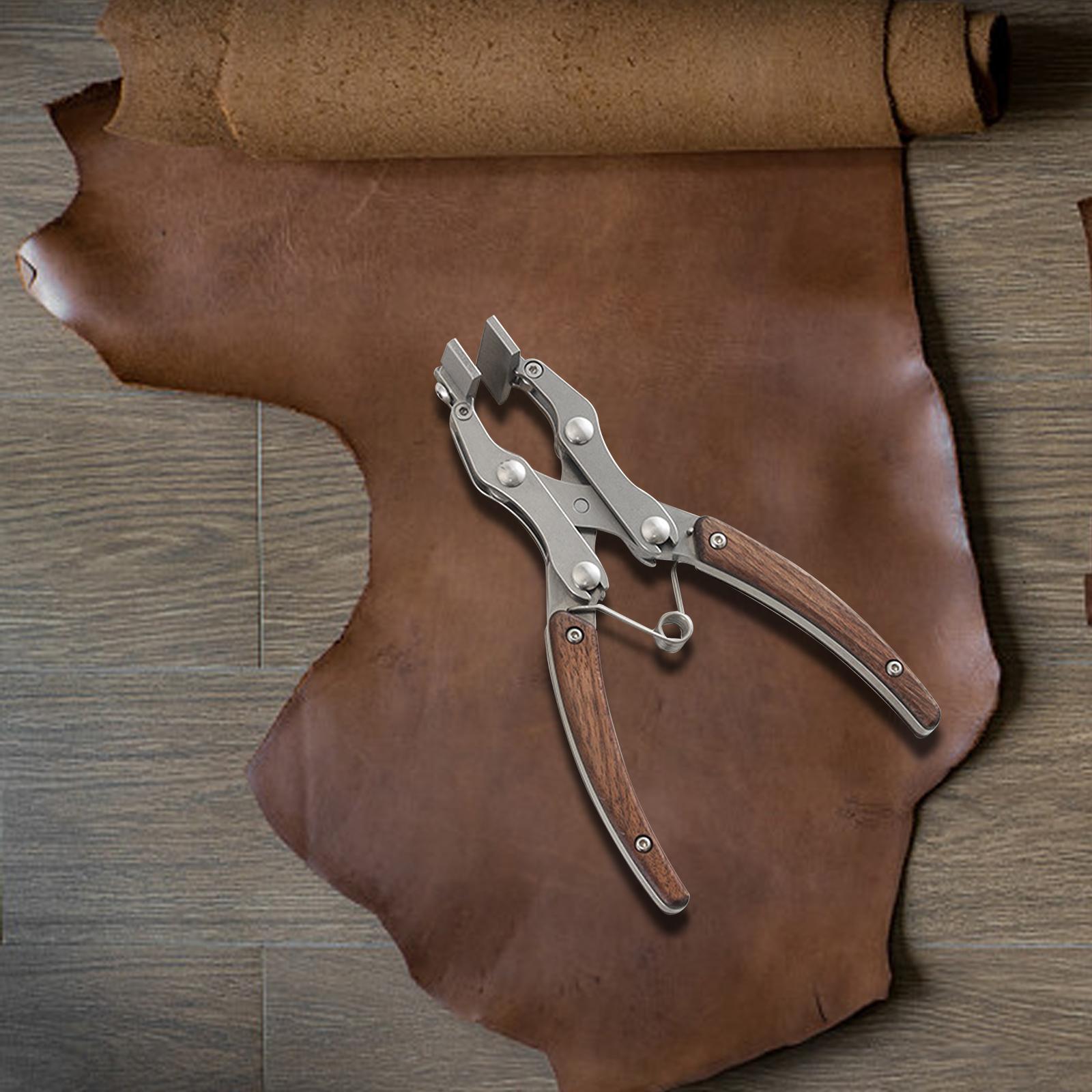 Leatherwork Essentials - Profesjonalne szczypce do obróbki skóry –