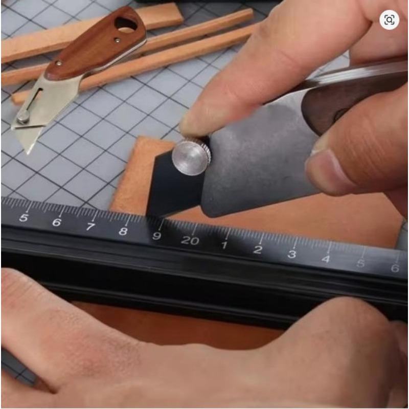 Nóż trapezowy ze stali nierdze – Leatherwork Diy recenzja i cena