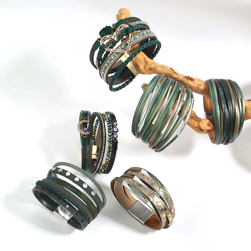 Amorcome czeski Multicolor ple – Leatherwork Rings recenzja i cena