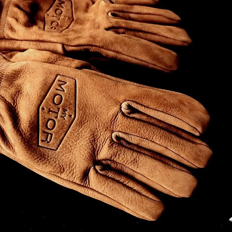 Rękawice motocyklowe vintage z – Leatherworking Items recenzja i cena