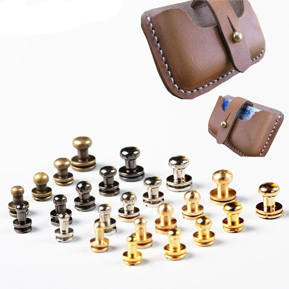 10szt Okrągły guzik z tkaniny  – Leatherwork Diy recenzja i cena