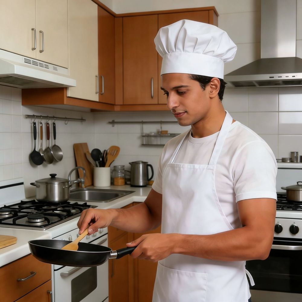 Skórzany zestaw do gotowania:  – Leatherwork Apron recenzja i cena