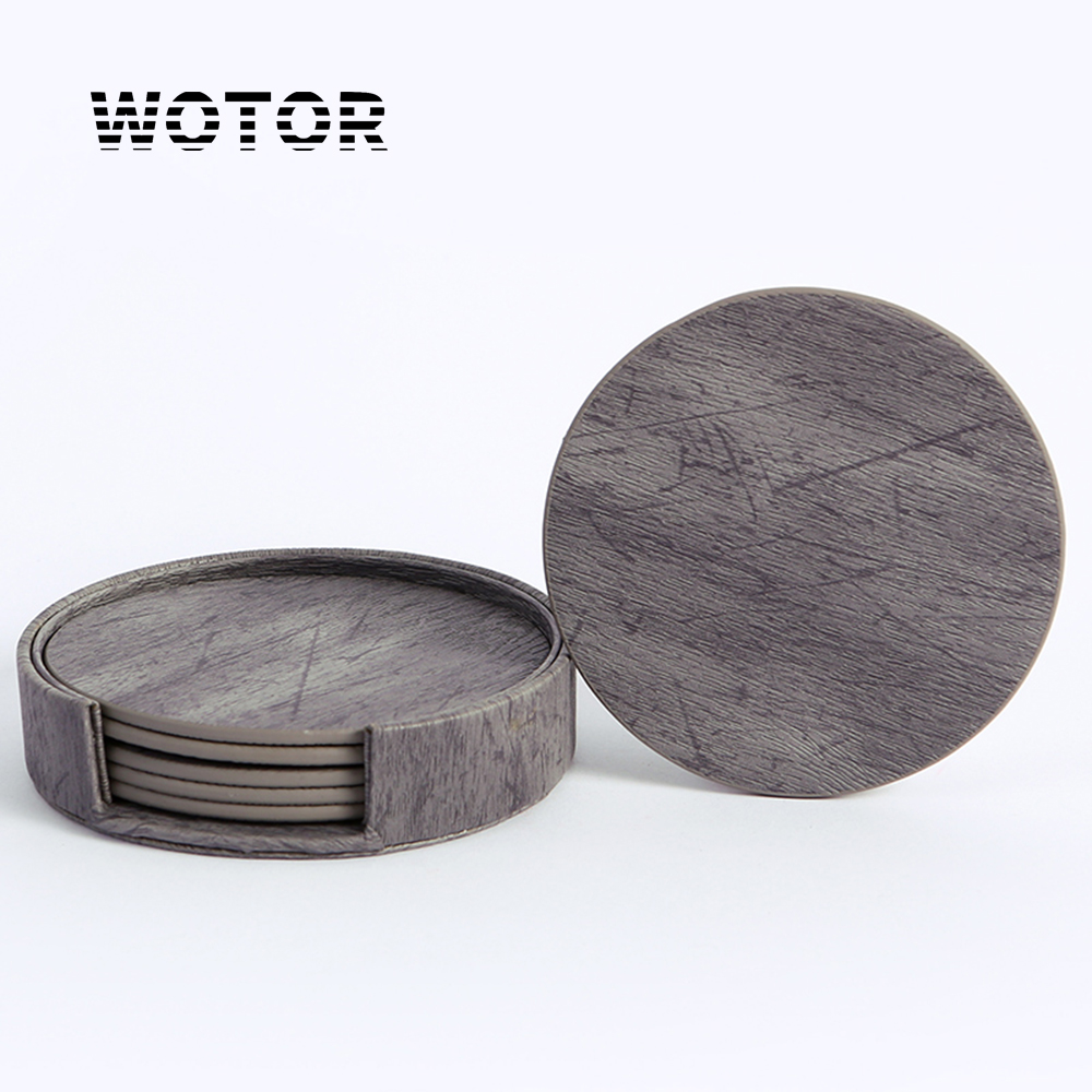 WOTOR 6PCS/Lot Koło Skóra z dr – Leatherwork Rings recenzja i cena