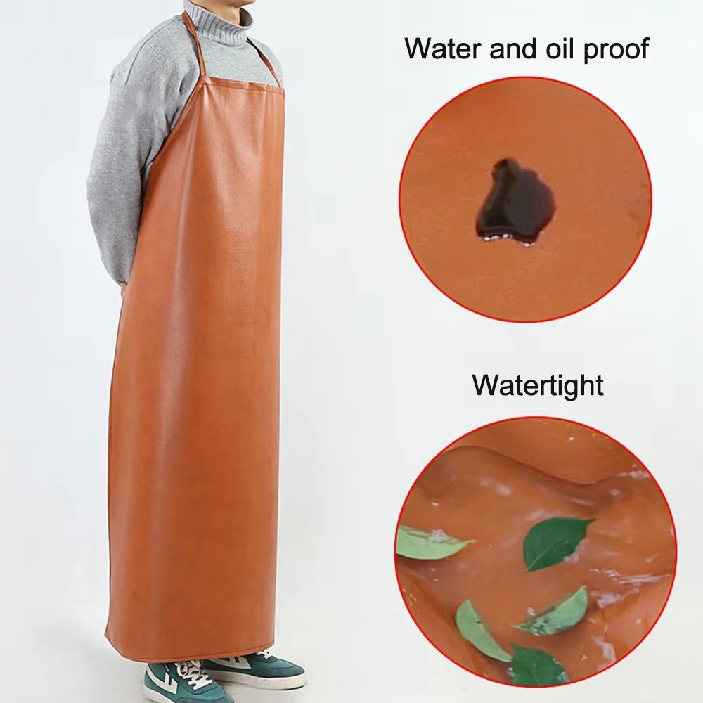 Gruby fartuch z ekoskóry PU 95 – Leatherwork Apron recenzja i cena