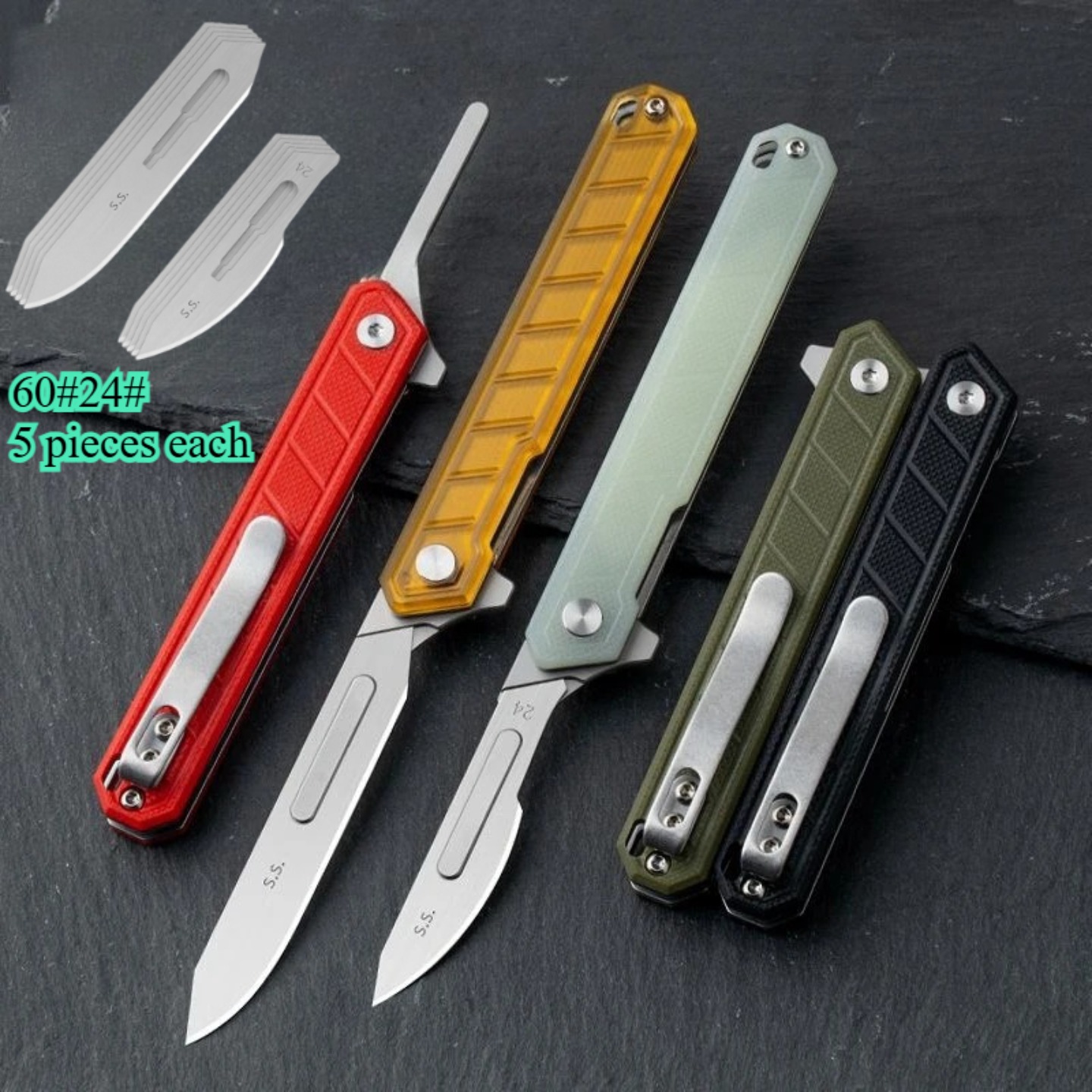Ręcznie robiony nóż z wymienny – Leatherworking Items recenzja i cena