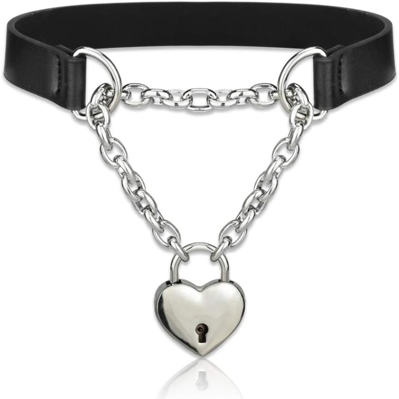 Goth Choker naszyjniki dla kob – Leatherwork Rings recenzja i cena