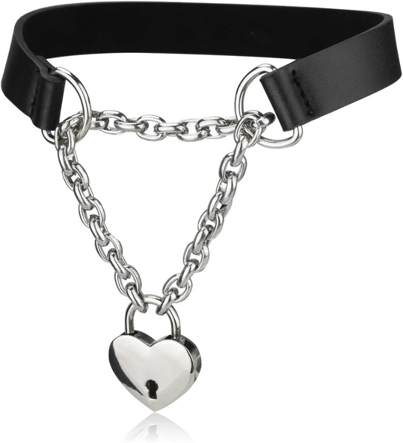 Goth Choker naszyjniki dla kob – Leatherwork Rings recenzja i cena