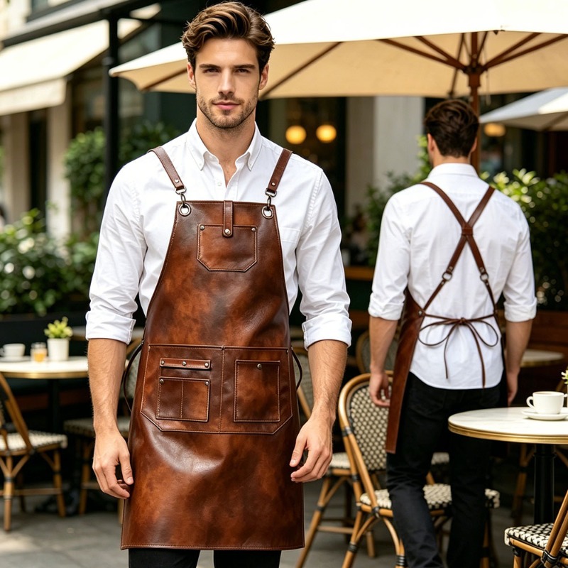 Wysokiej jakości, prosta, w st – Leatherwork Apron recenzja i cena