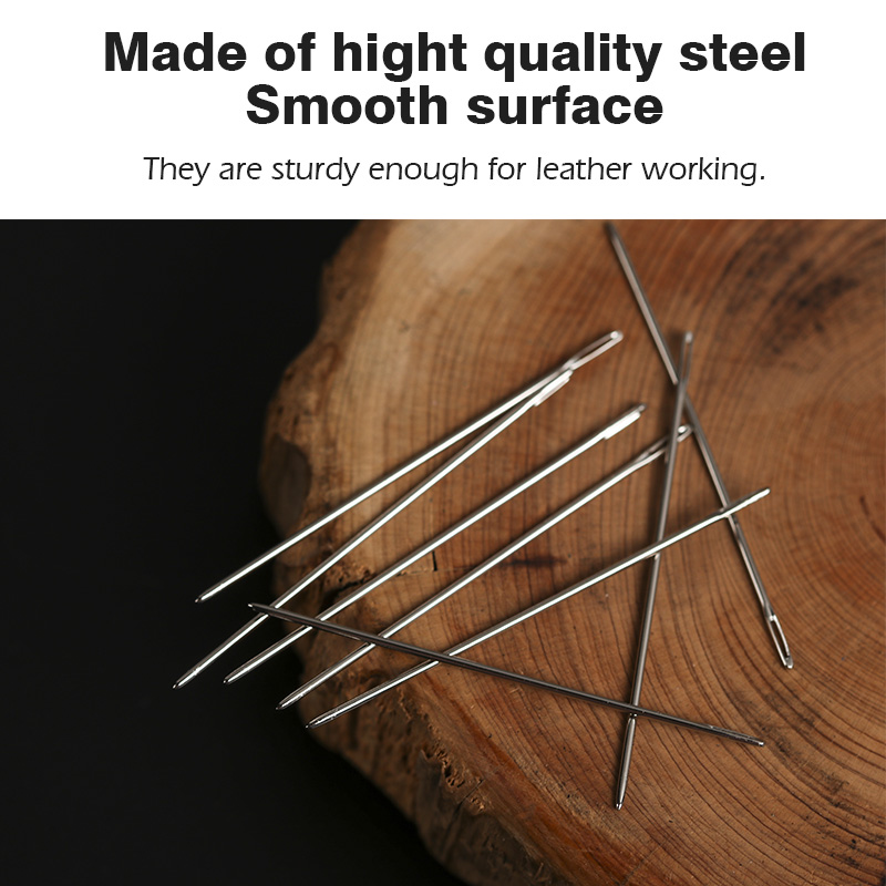 WUTA 12 sztuk igły do ​​szycia – Leather Needle Harness recenzja i cena