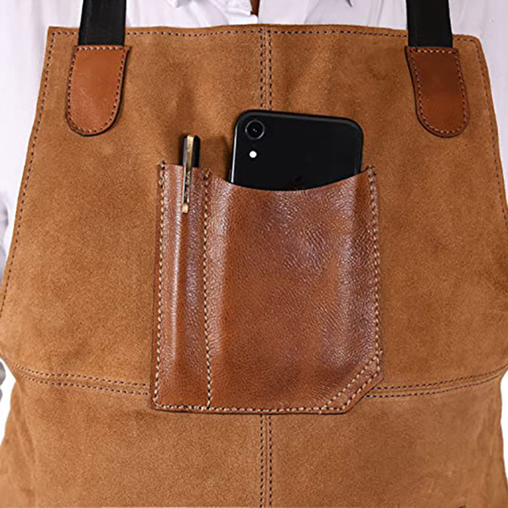 Wygodny, dwustronny welurowy f – Leatherwork Apron recenzja i cena
