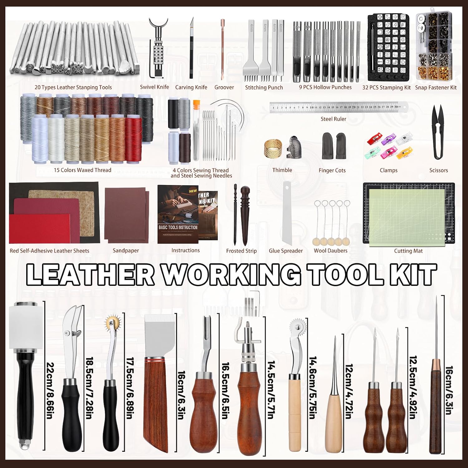 Zestaw do obróbki skóry, narzę – Leather Work Is recenzja i cena