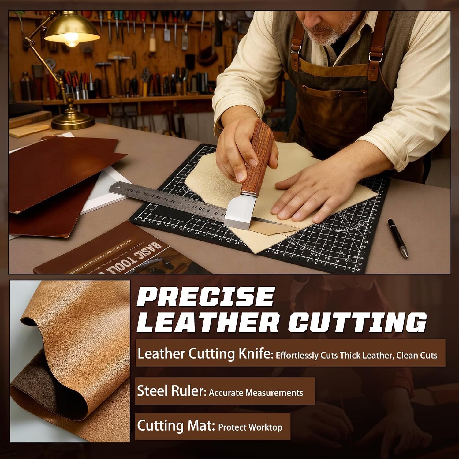 Zestaw do obróbki skóry, narzę – Leather Work Is recenzja i cena