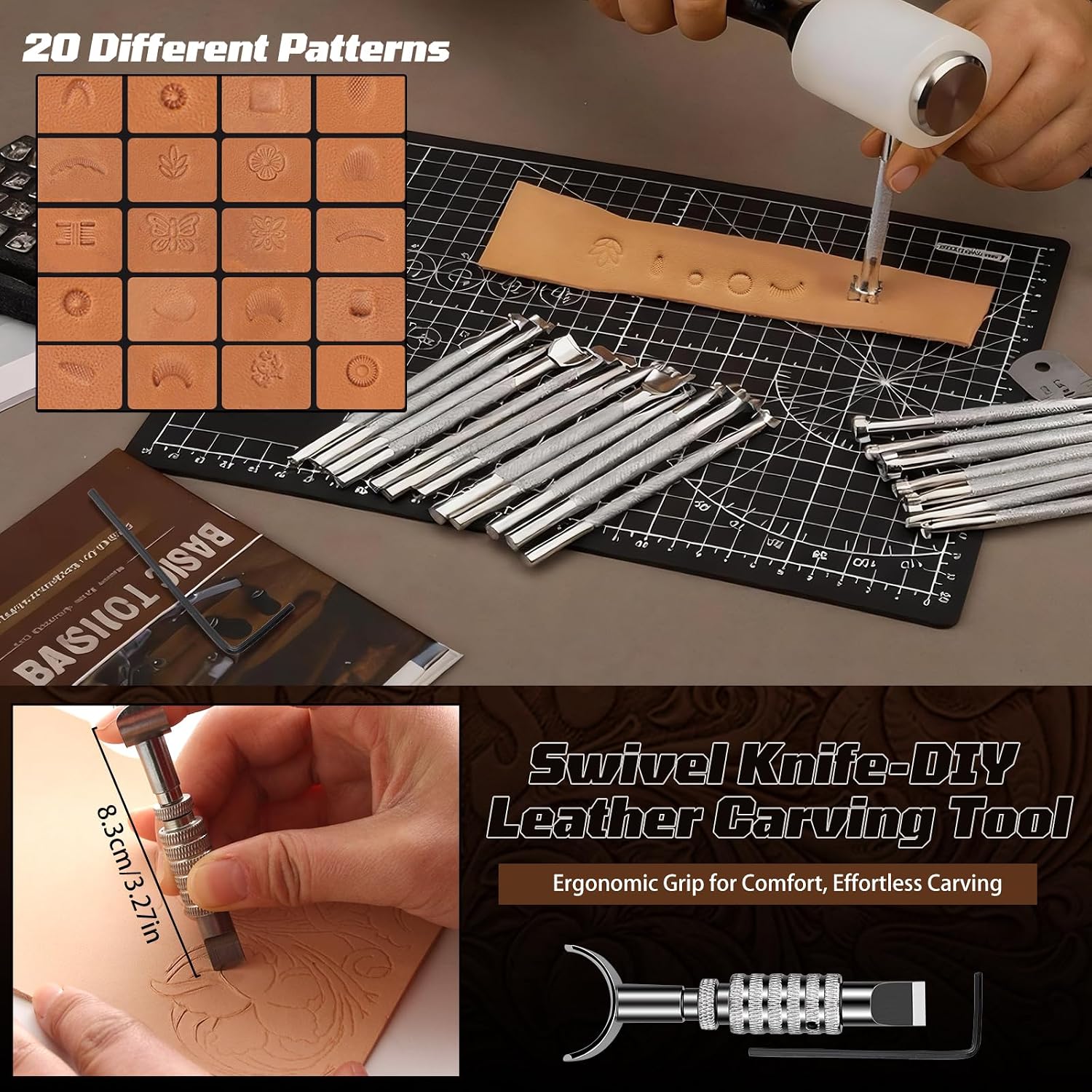 Zestaw do obróbki skóry, narzę – Leather Work Is recenzja i cena